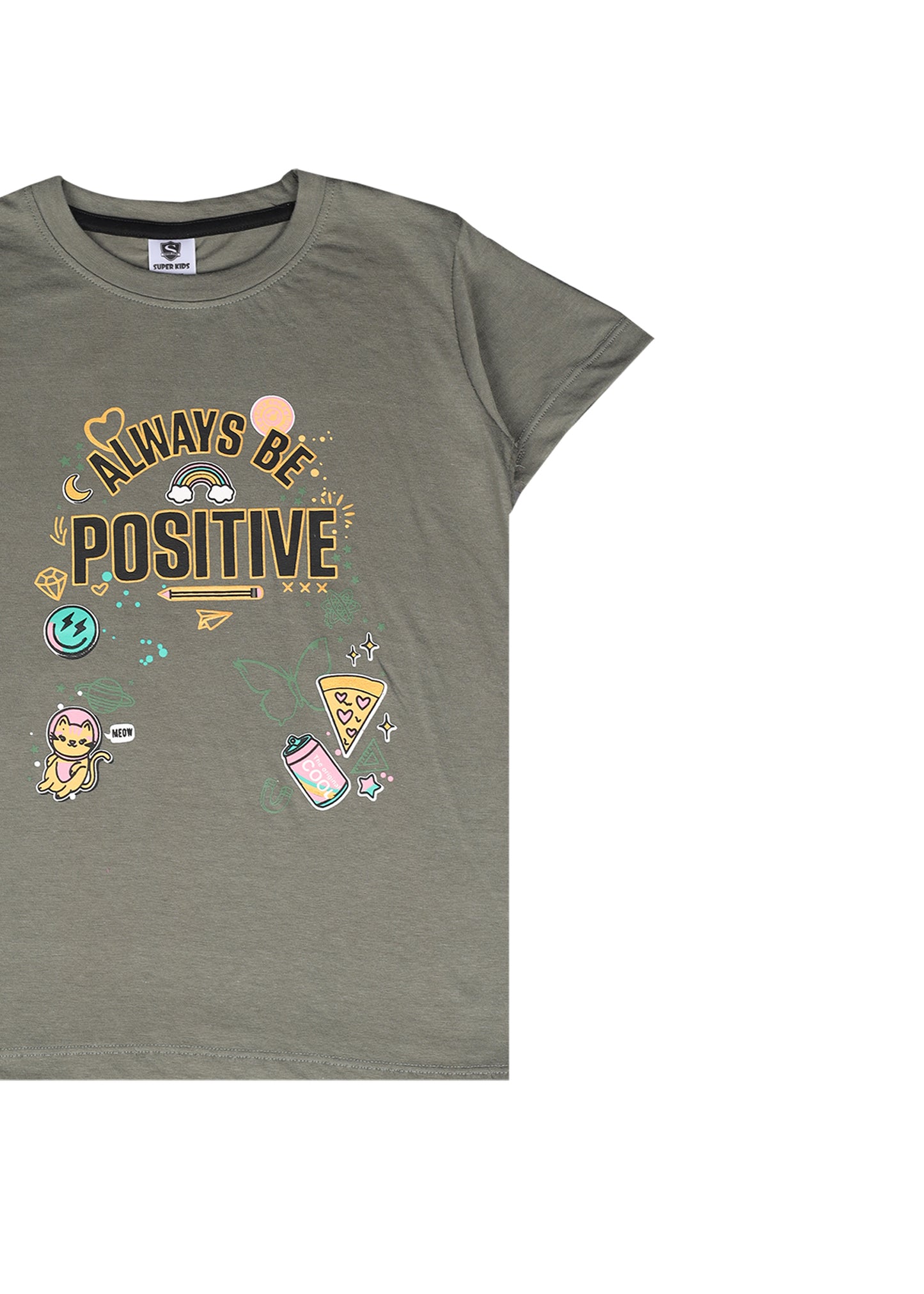 Always Be Positive Grapic T-Shirt