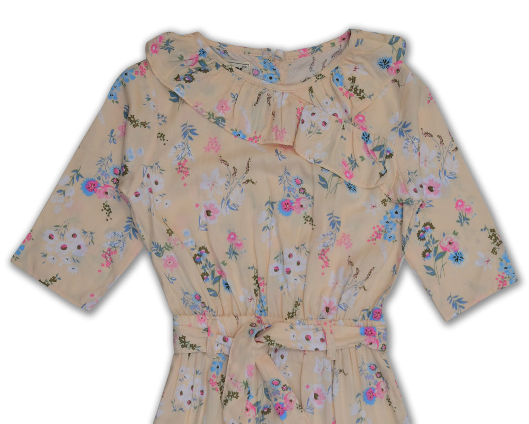 Girl's Printed Jumpsuit