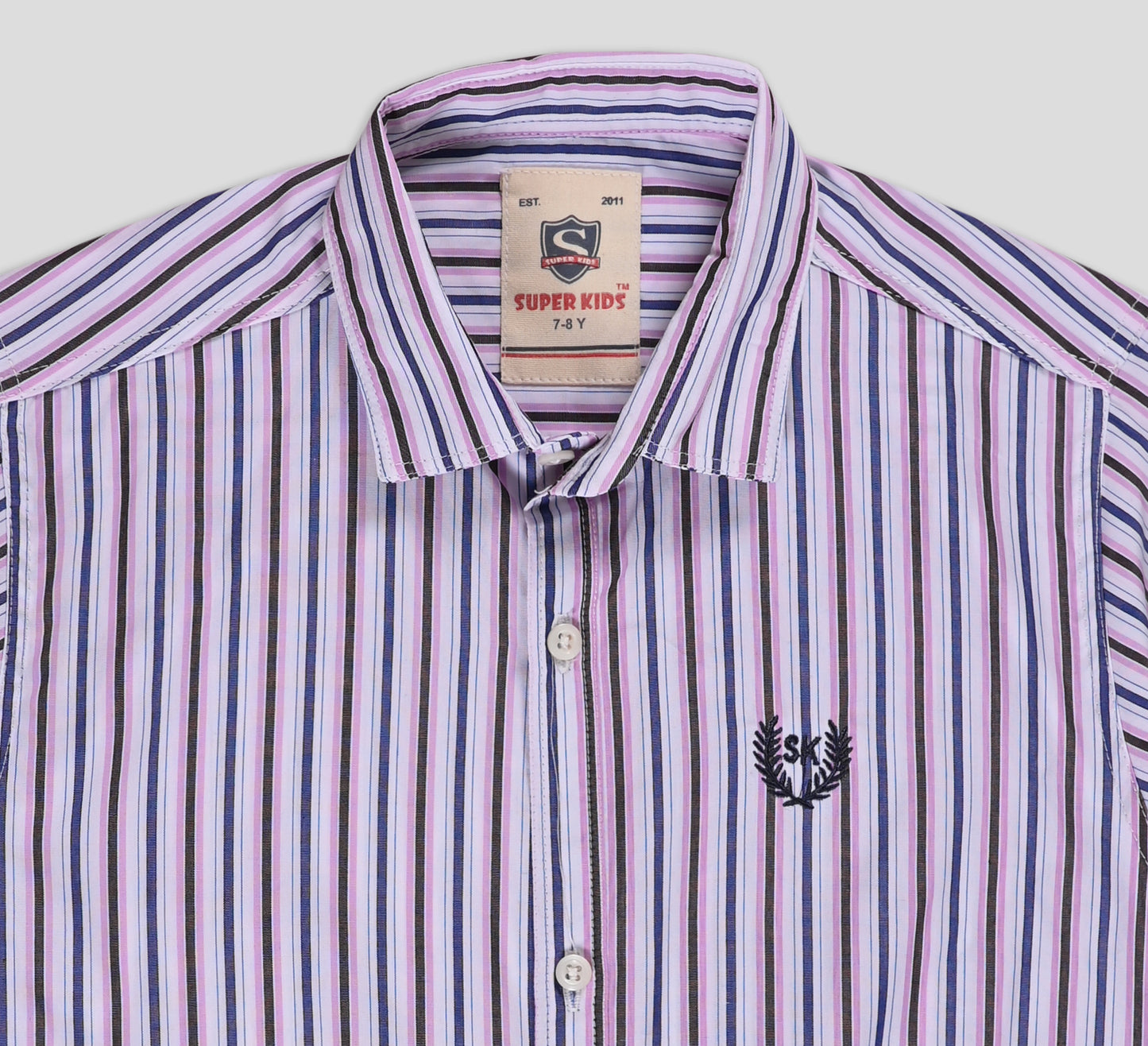 Striped Botton-Up Shirt