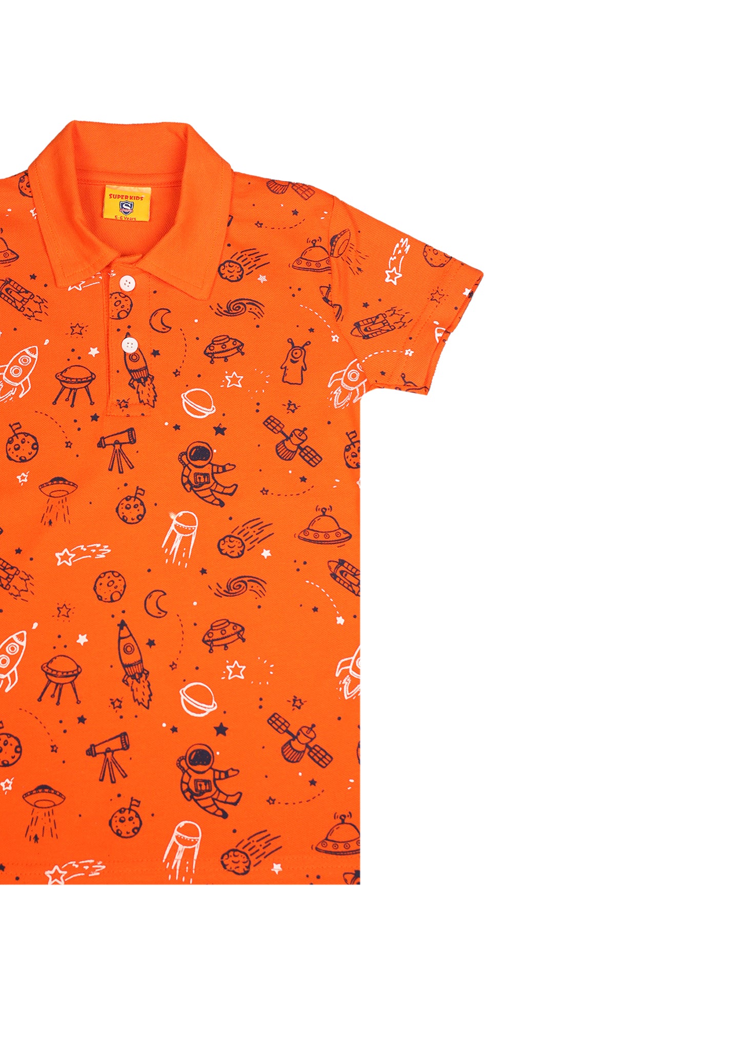 Printed Polo Shirt