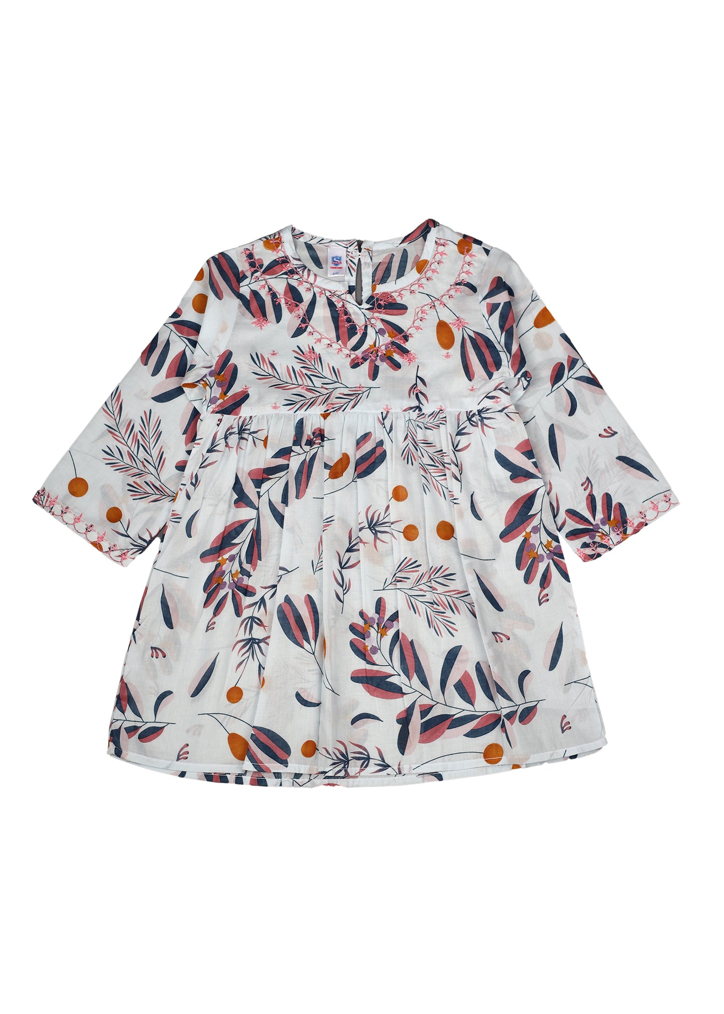 Printed Frock With Trouser