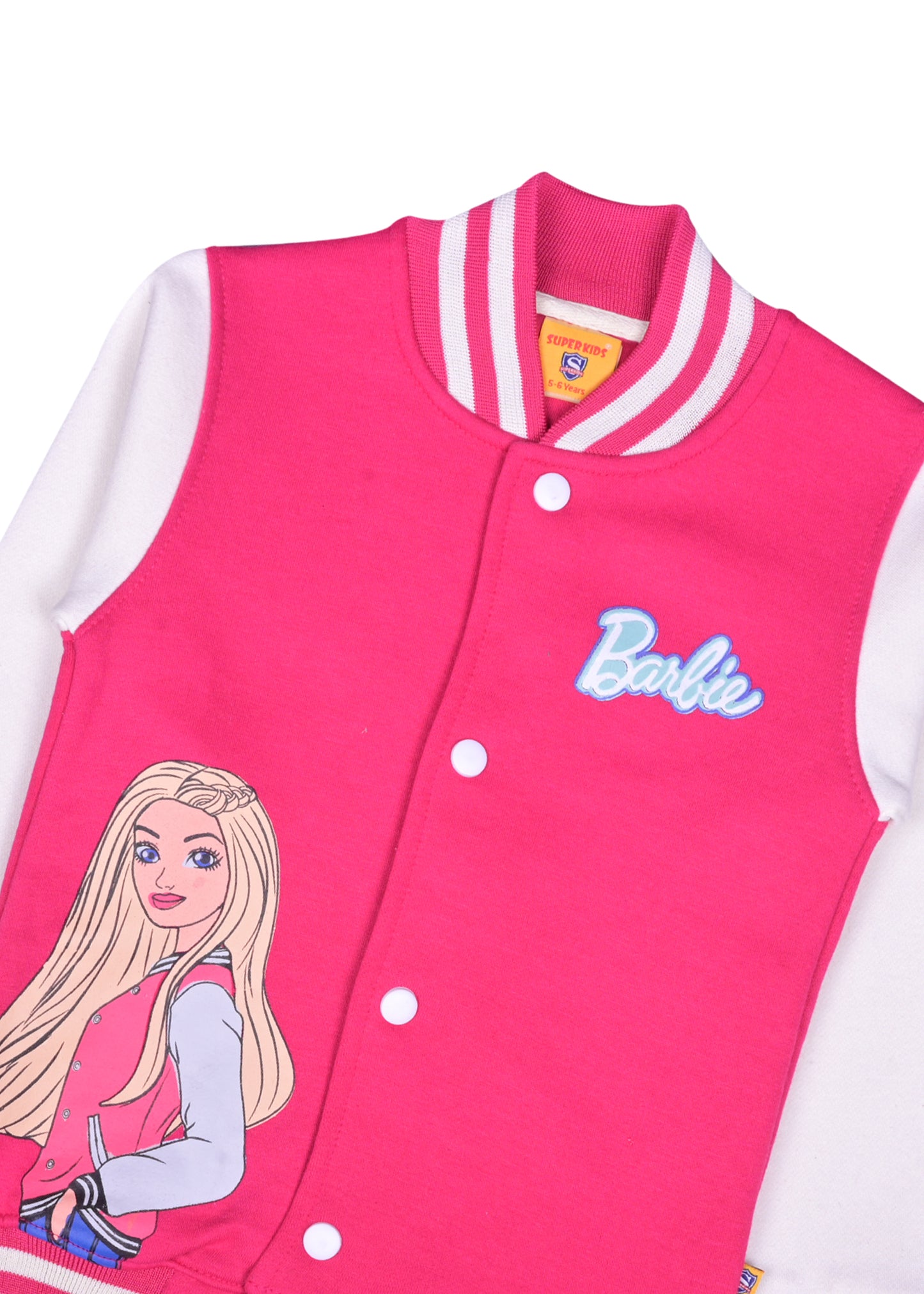 Barbie Grapic Varsity Jacket