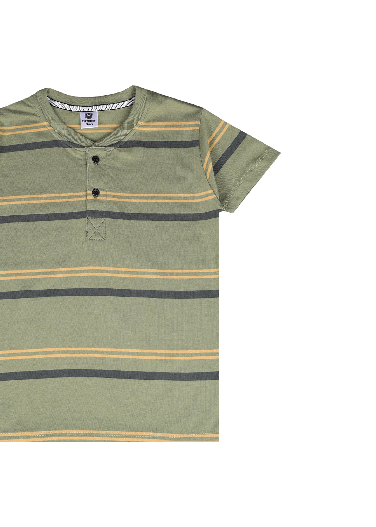 Light Green Henley T-Shirt