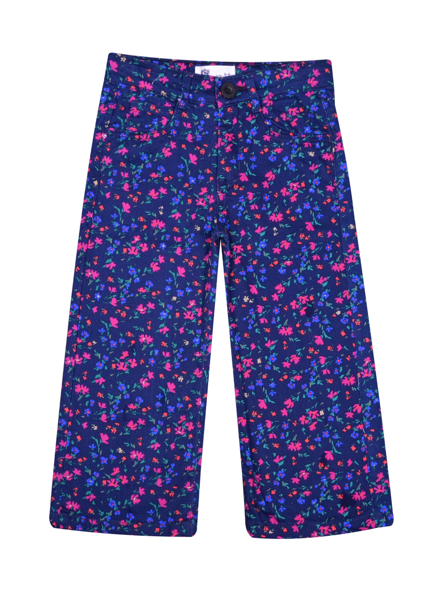 Printed Loose Buttom Pant
