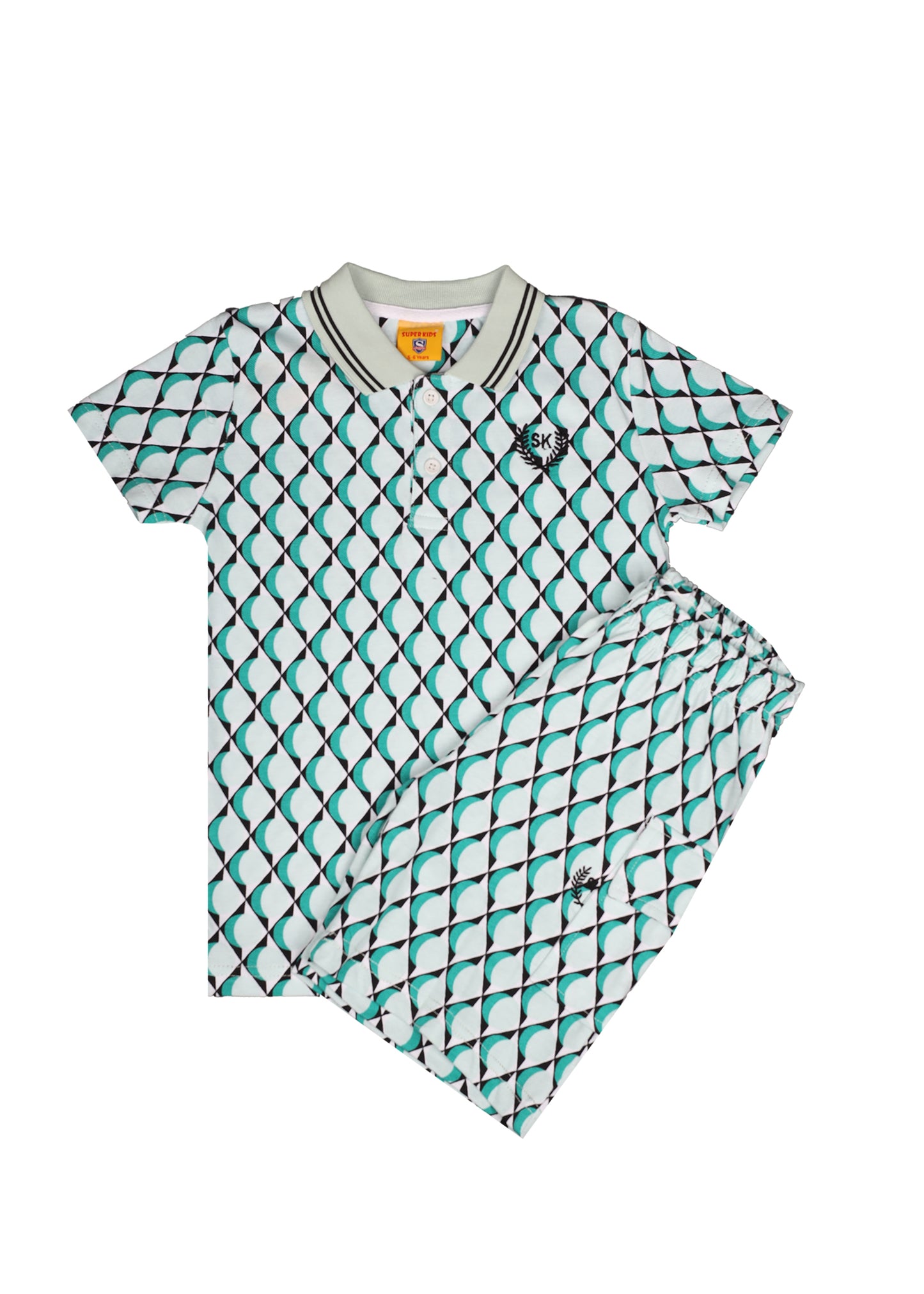 Printed Polo Shirt