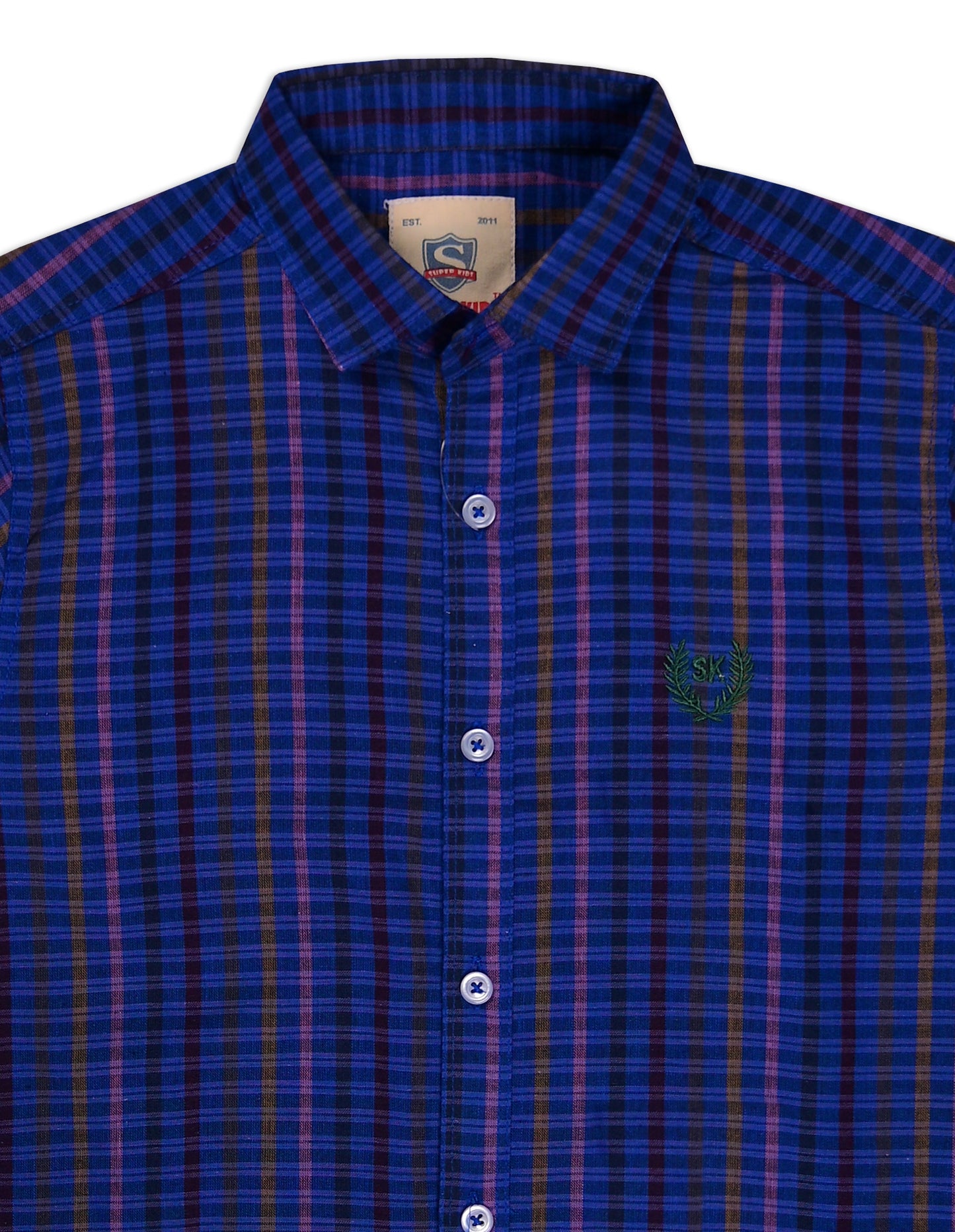 Blue Check Shirt