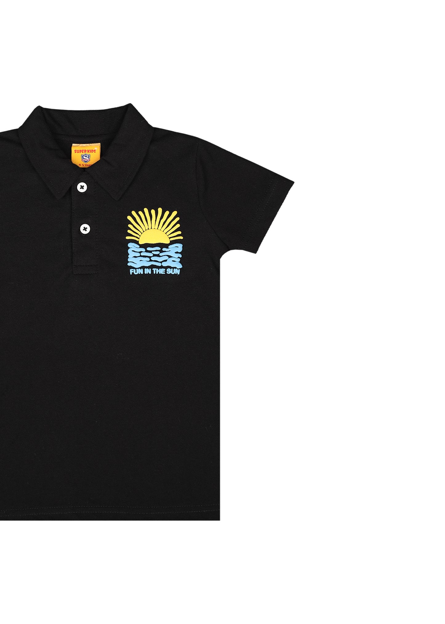 Fun In The Sun Grapic Polo Shirt