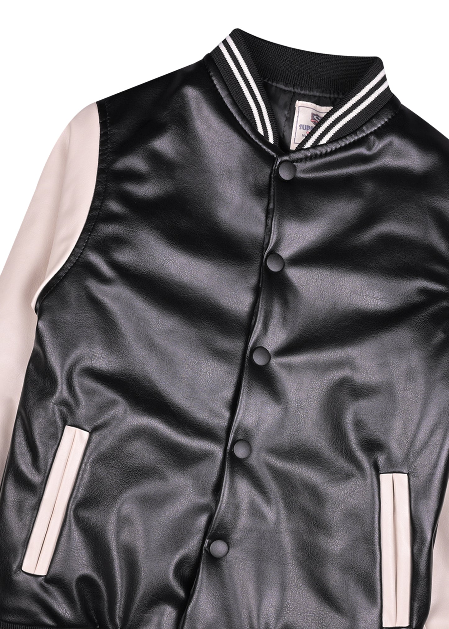 Varsity Button Through Jacket