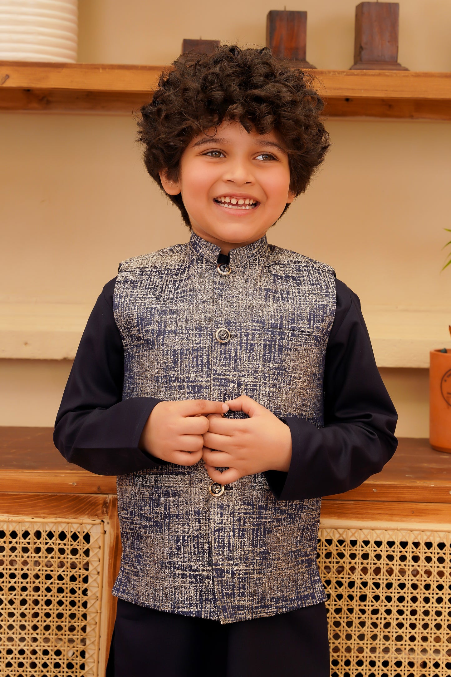 Boy's Shalwarsuit&Waistcoat