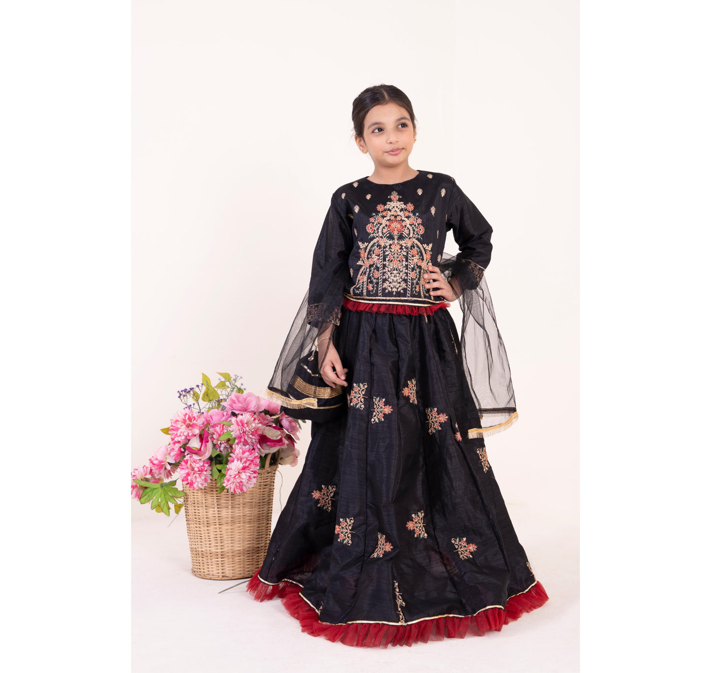 Embellished Top & Lehnga