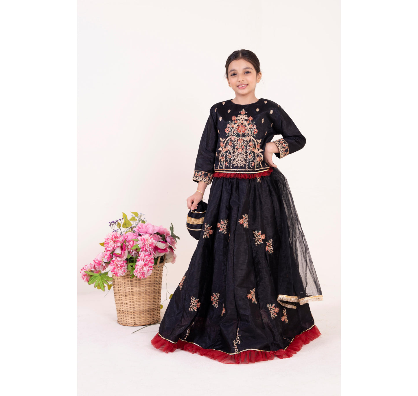 Embellished Top & Lehnga