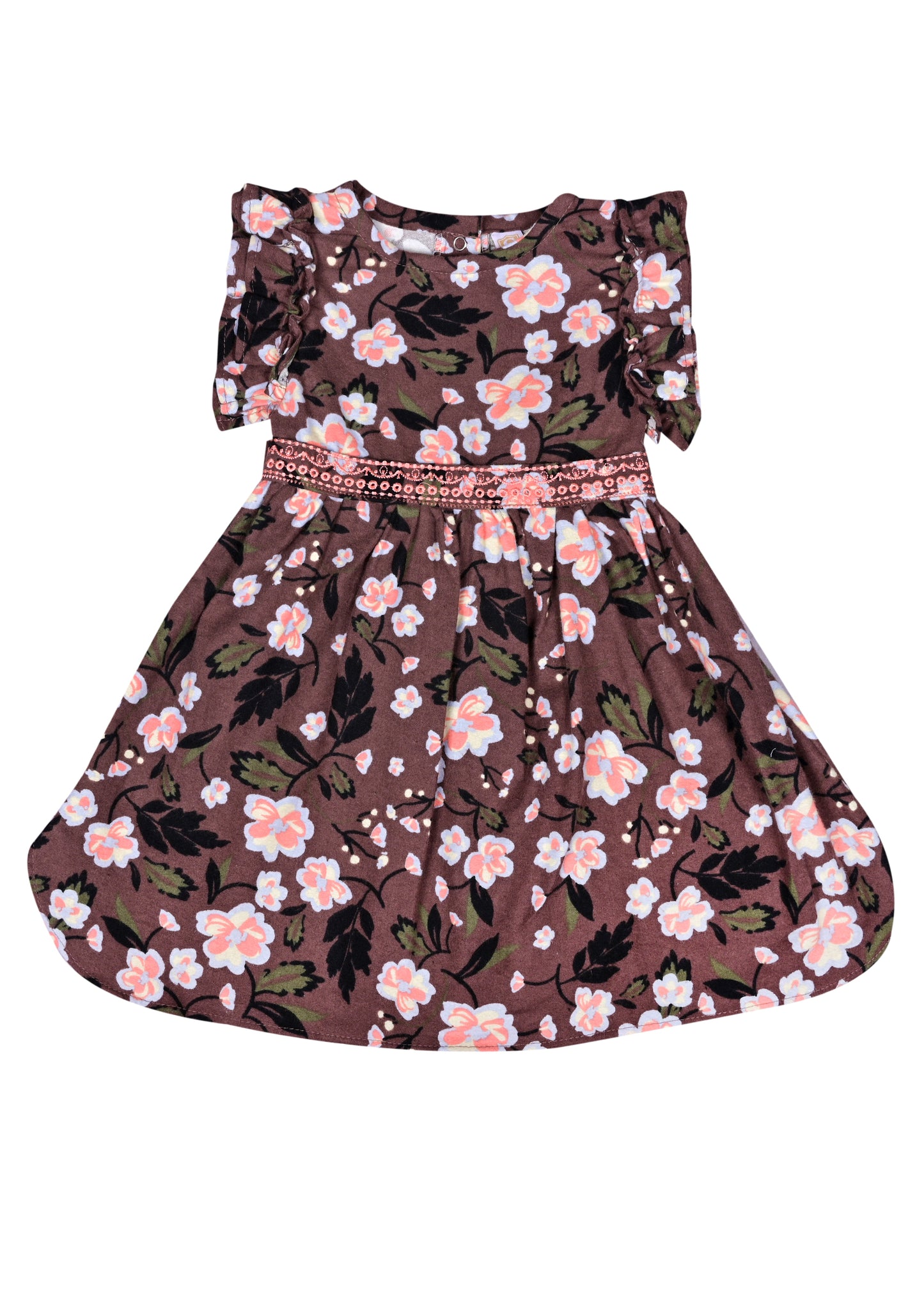 Floral Embroiderd Frock