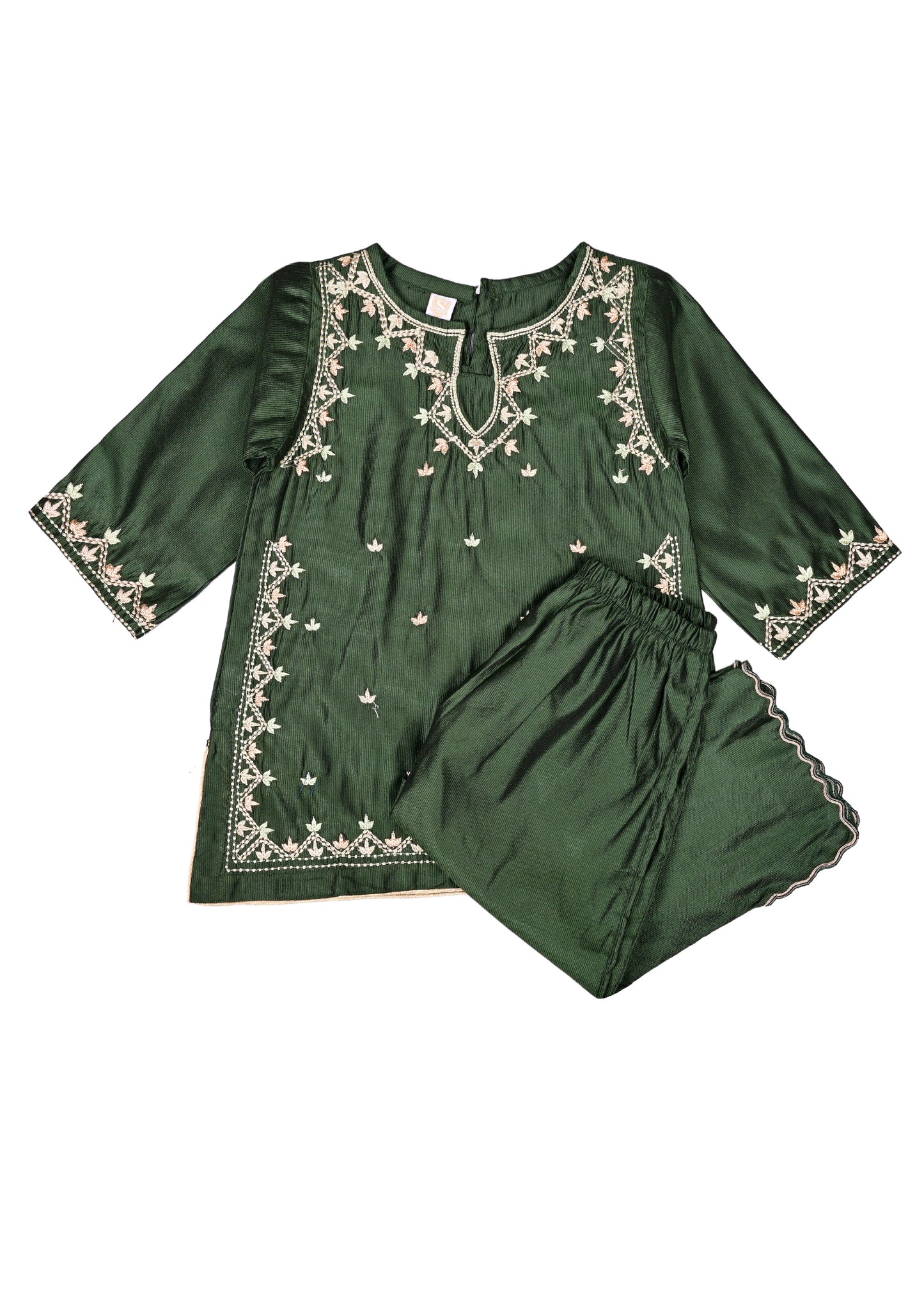 Embrodered Kameez & Trouser