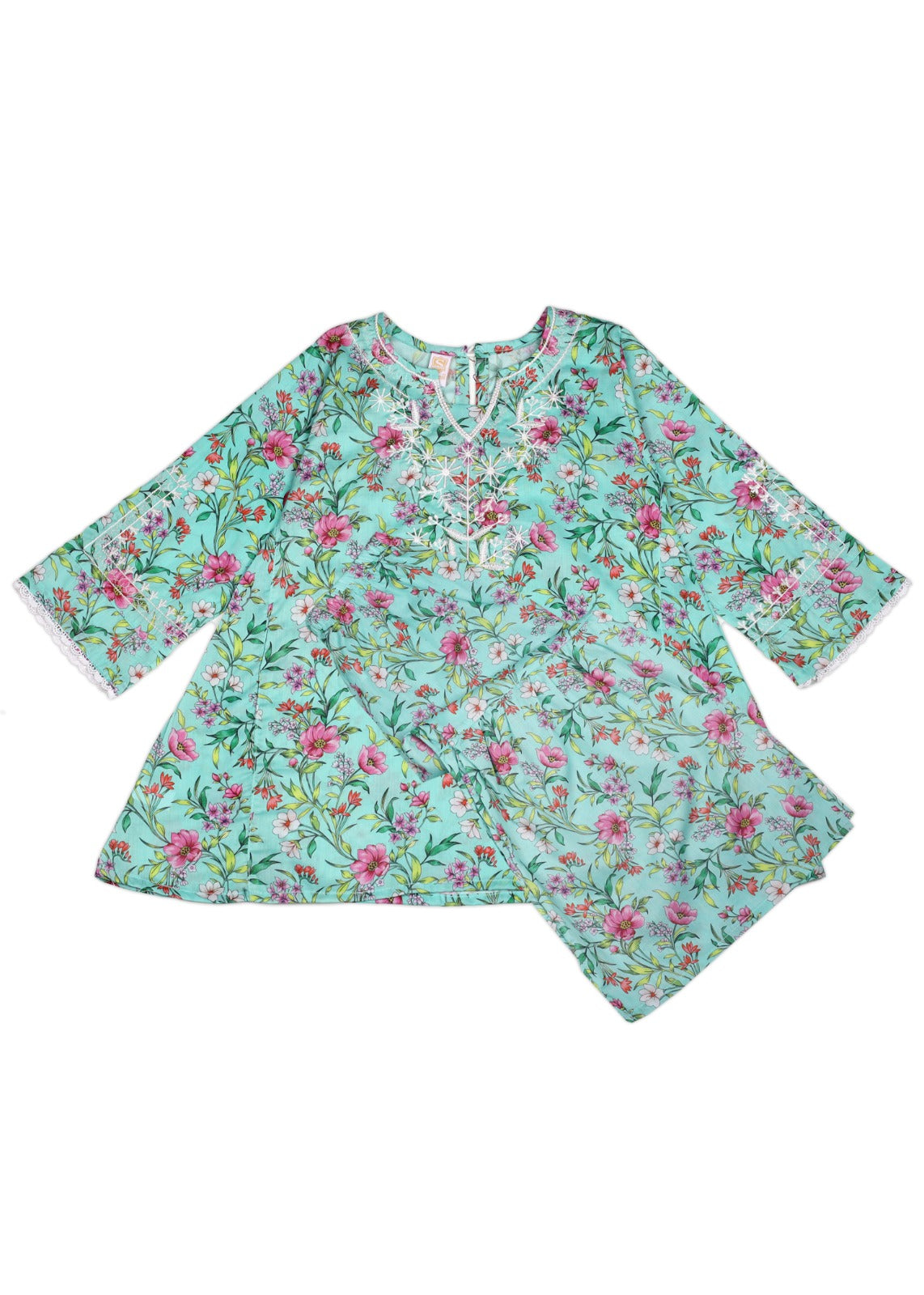 Printed Frock & trouser