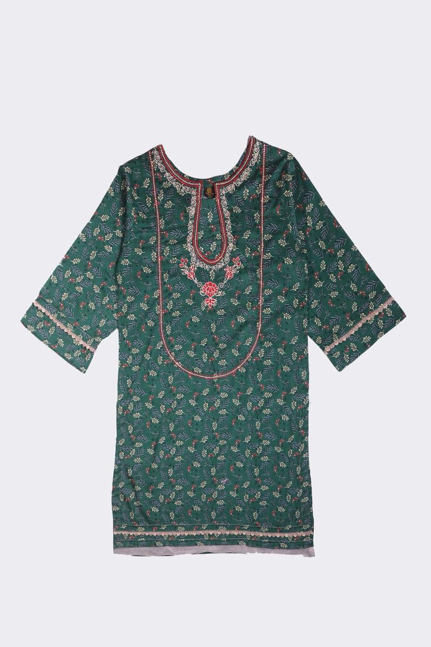 Ladies 2PC Printed Lawn Dress