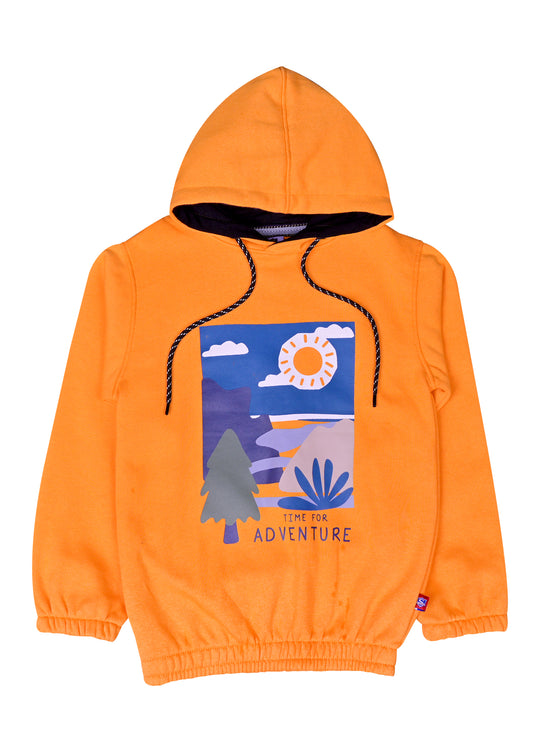 Time For Adventure Grapic Hoodie