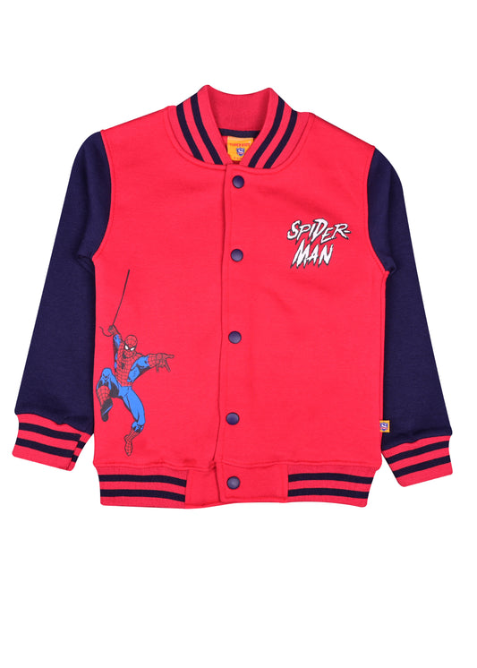 Spider Man Grapic Varsity Jacket
