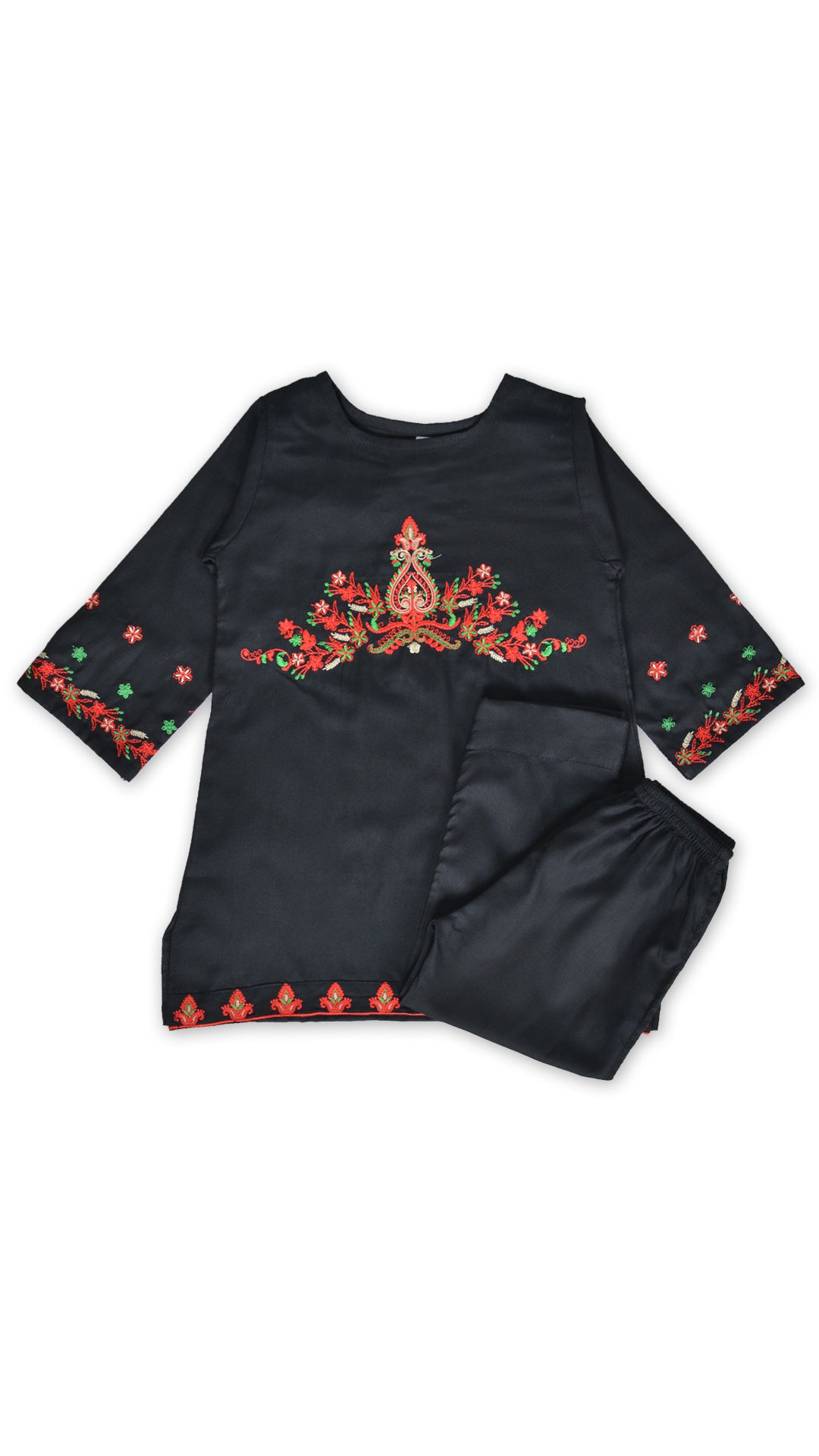 Embroidered Kameez & Trouser