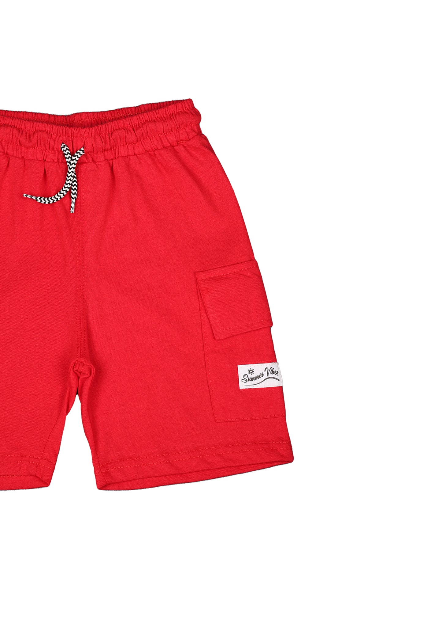 Summer Vibes Grapic Blended Short