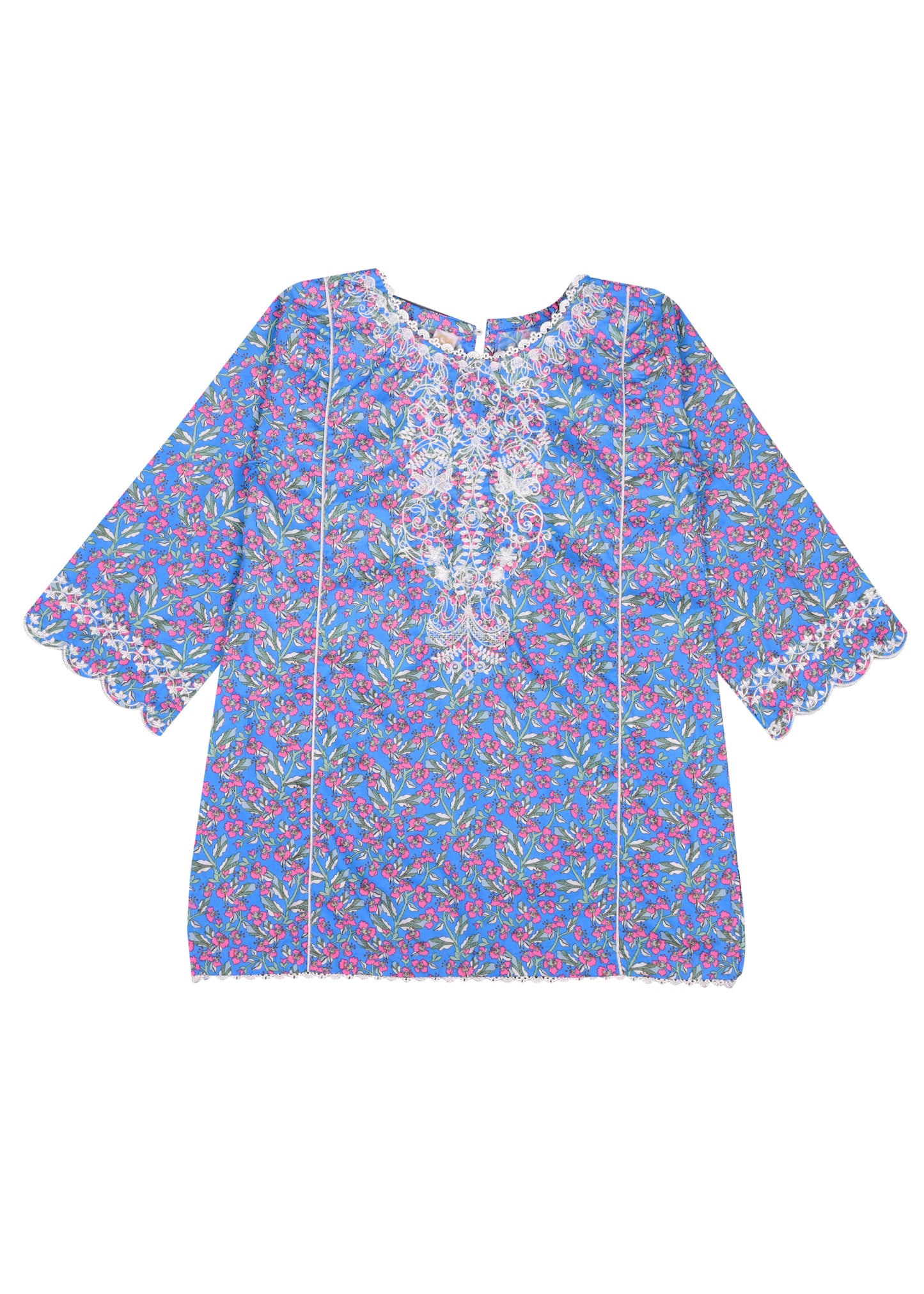 Embroidered Kameez With Shalwar