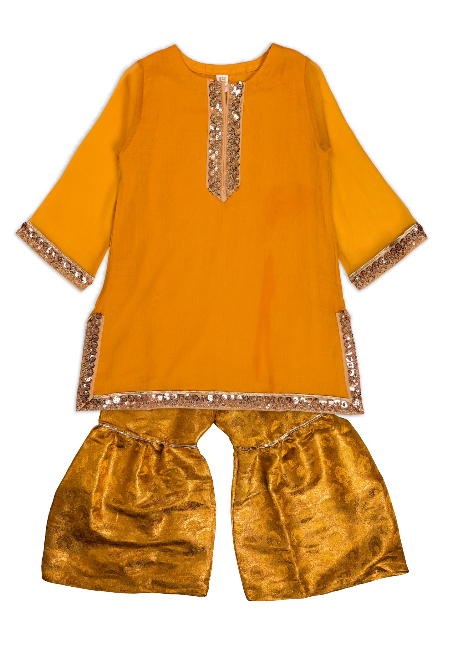 Embelliahed Kameez,Trouser & Dupatta