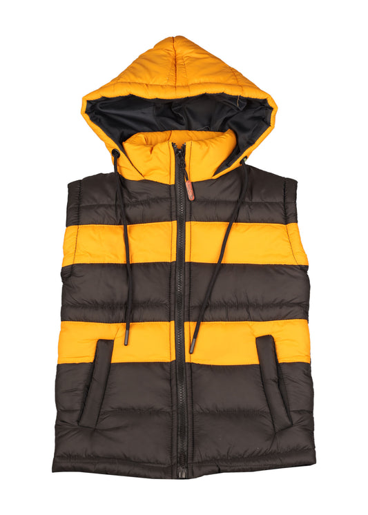 Sleeveless Zipper Jacket