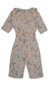 Girl's Printed  Jumpsuit