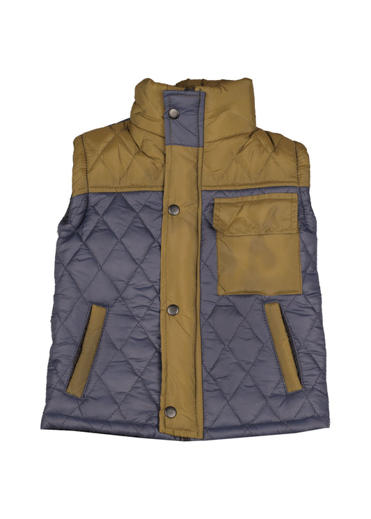 Sleeveless Zipper Jacket