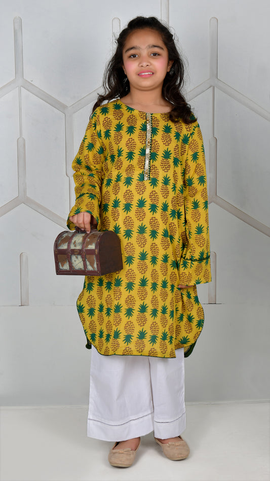 Printed Kameez & Trouser
