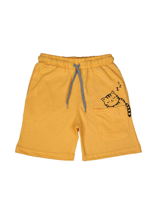 Cat Grapic Blended Short