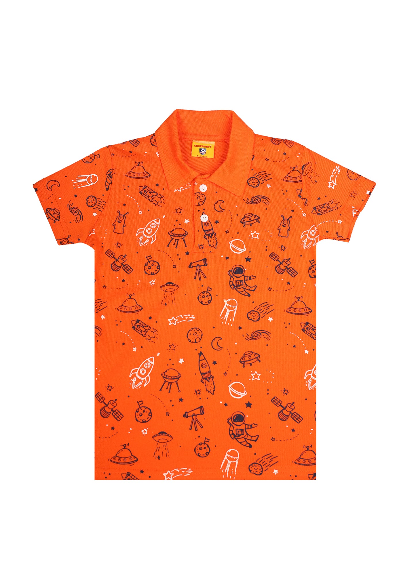 Printed Polo Shirt
