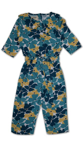 Girl's Printed  Jumpsuit