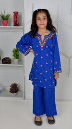 Load image into Gallery viewer, Embroidered Kameez &amp; Trouser
