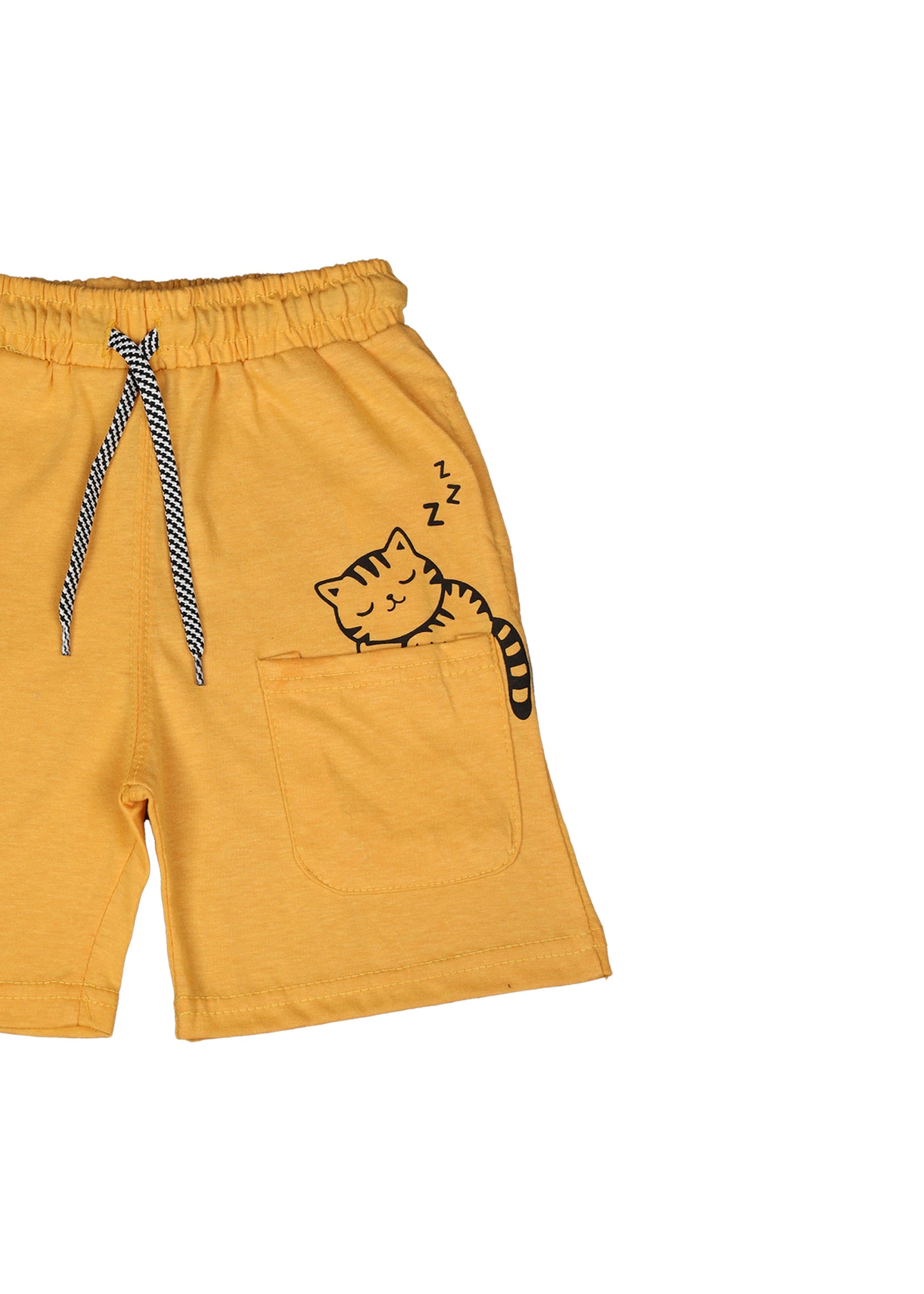 Cat Grapic Blended Short