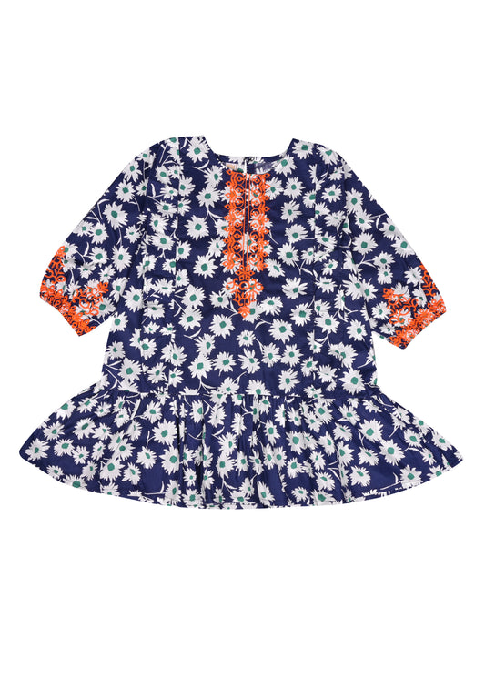 Embroidered Long Frock