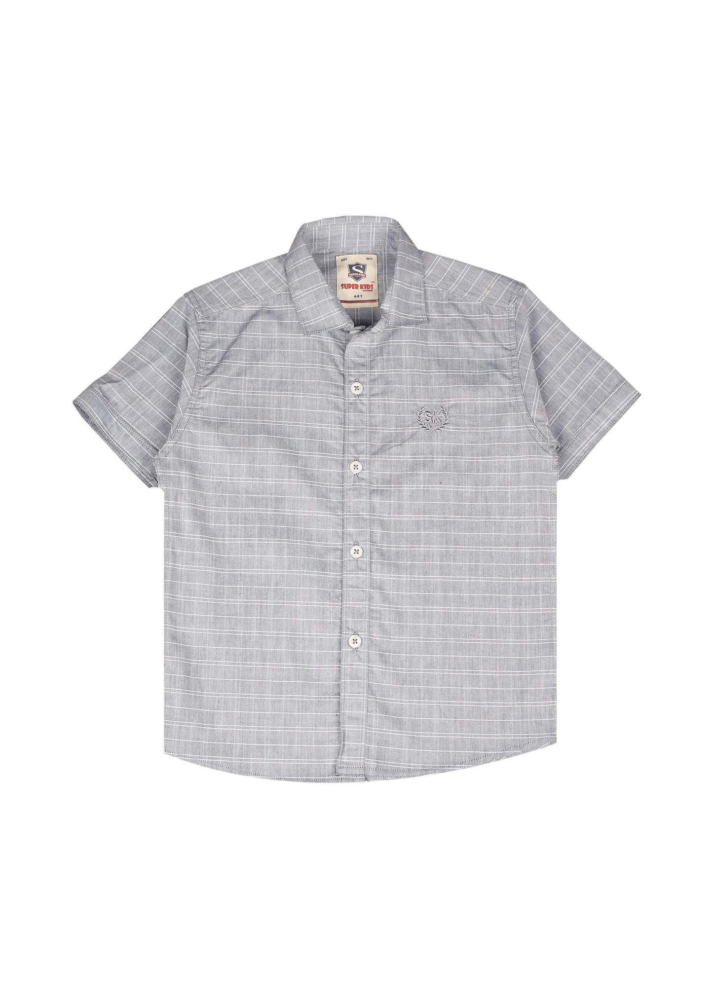 Grey Linning Short Sleeve Shirt