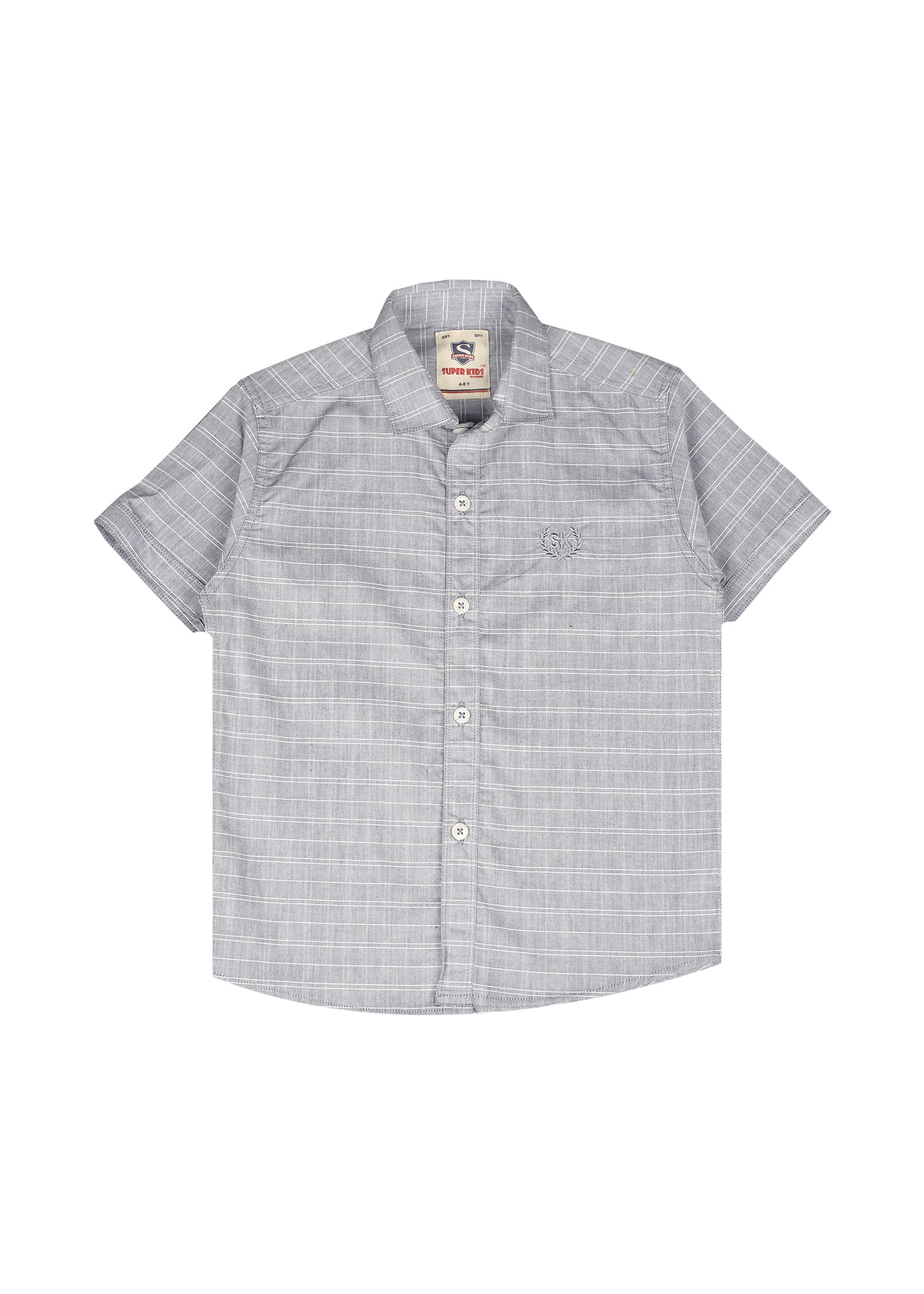 Grey Linning Short Sleeve Shirt