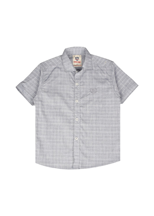 Grey Linning Short Sleeve Shirt