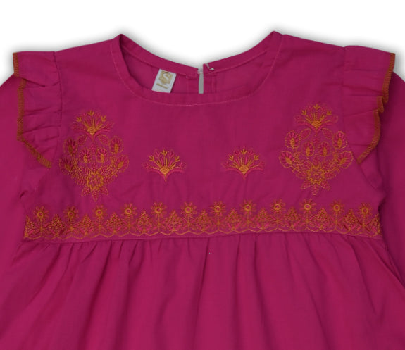 Girl's Embroidered Top