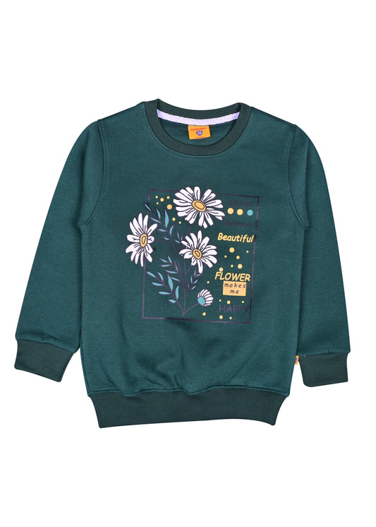 Floral Grapic SweatShirt