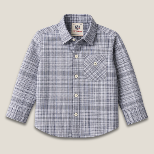 Buttom Down Check Shirt