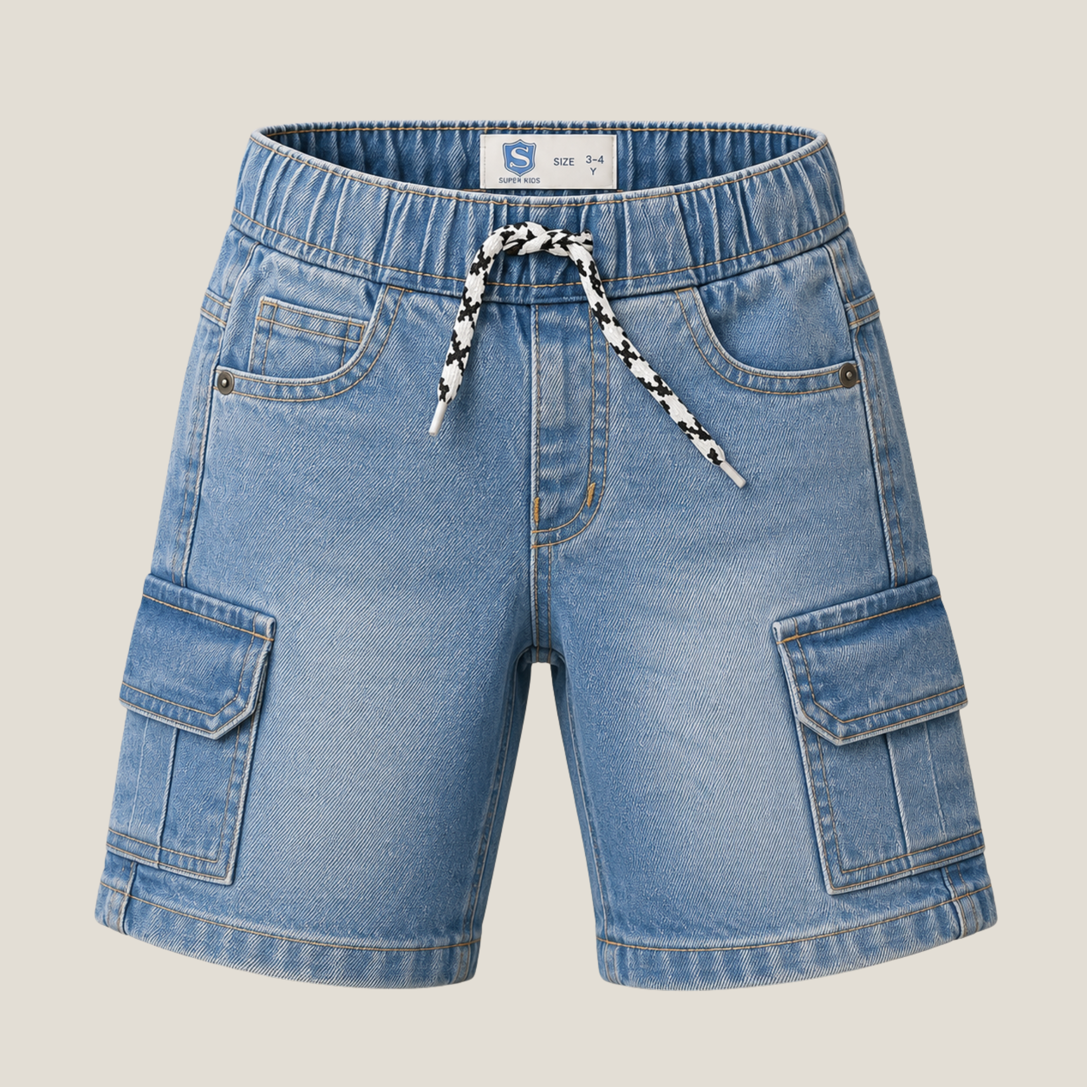 Six Pocket Denim Short