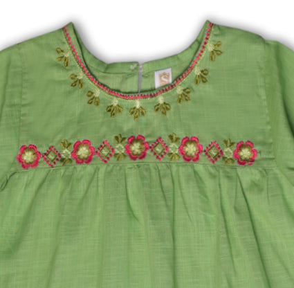 Girl's Embroidered Top