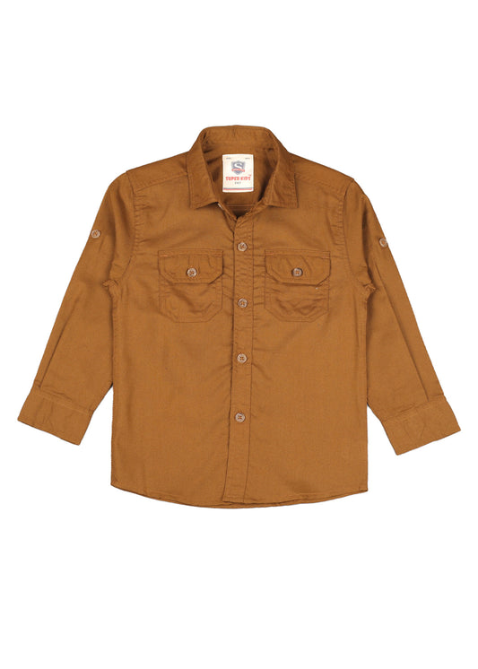 Double Pocket Casual Shirt