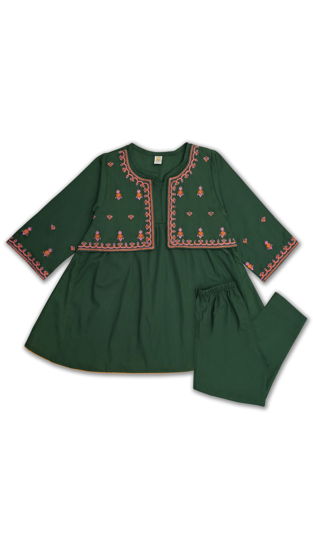 Embroidered Kameez & Trouser