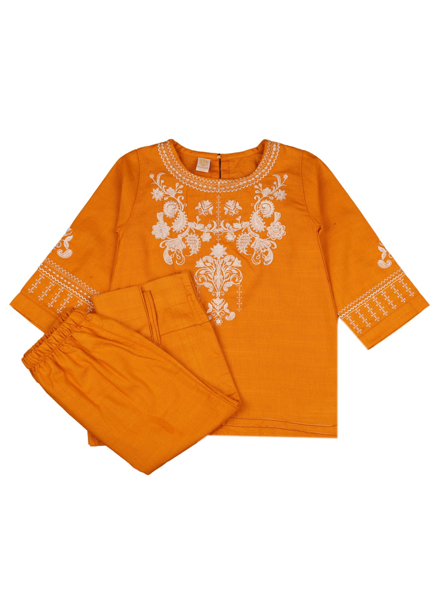 Embroidered Kameez With Flapper