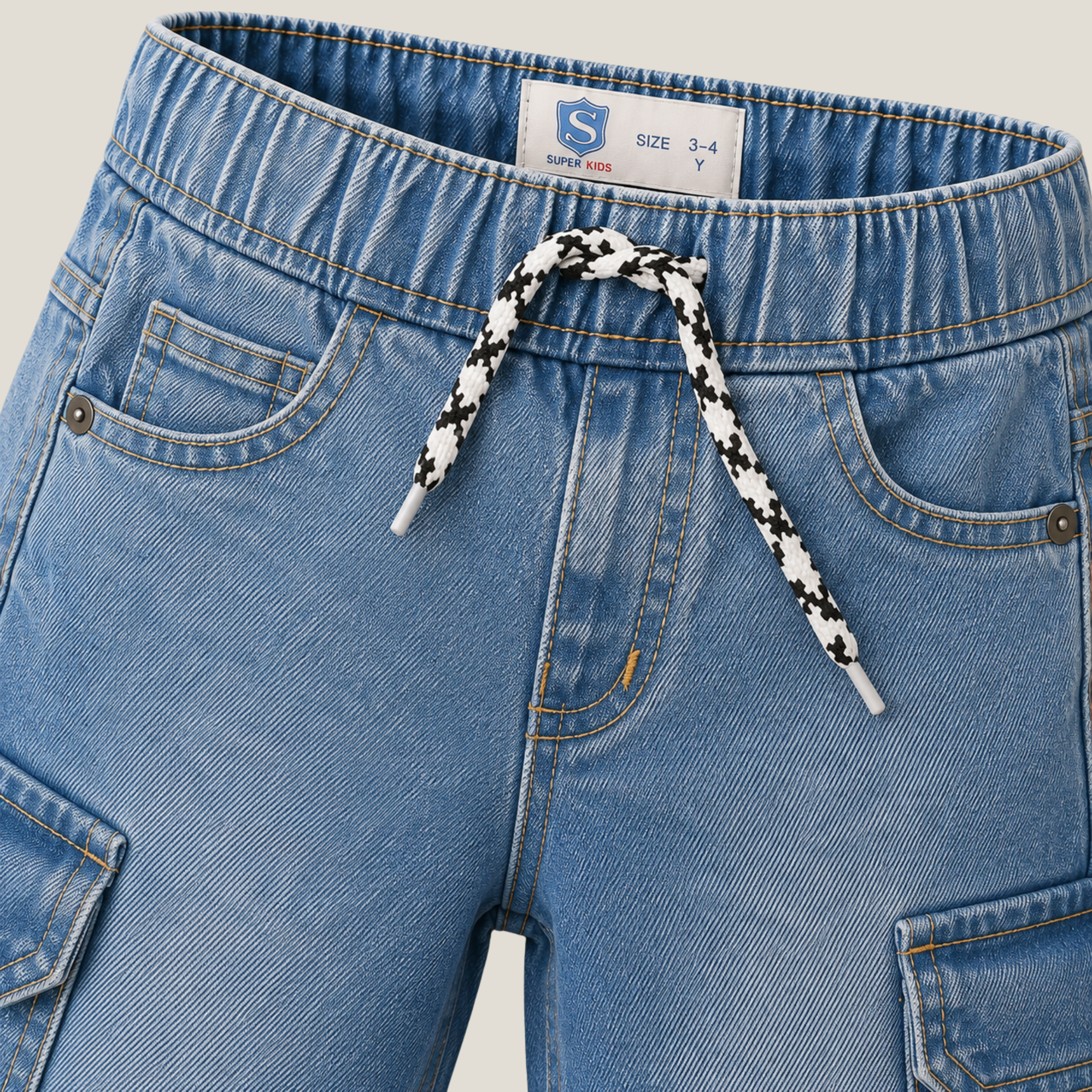 Six Pocket Denim Short