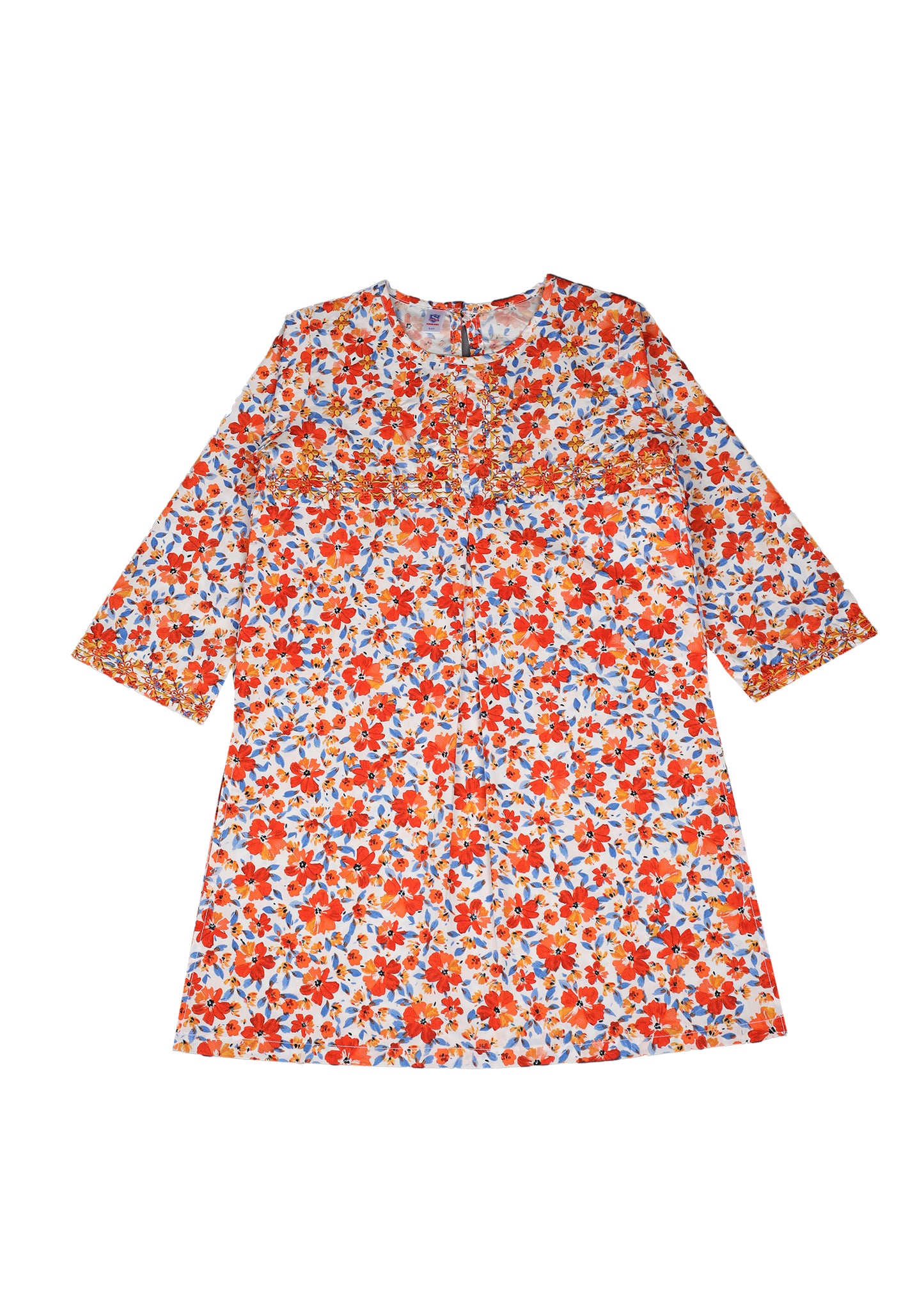 Embroidered Kameez With Trouser