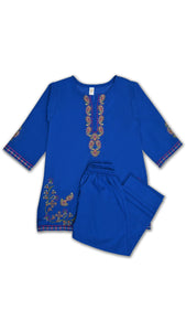 Embroidered Kameez & Trouser