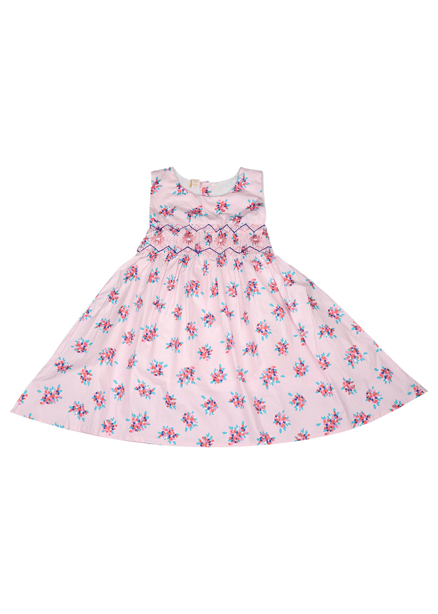 Floral Printed Casual Frock